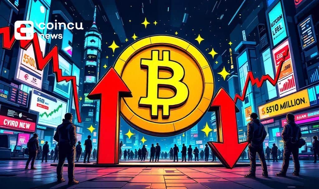 Bitcoin ETFs Face $510 Million Outflow Challenge