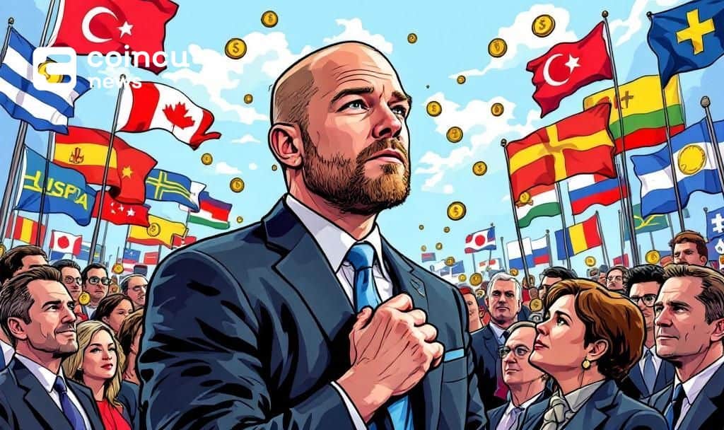 Coinbase CEO Discusses Stablecoin Regulations at Davos Forum