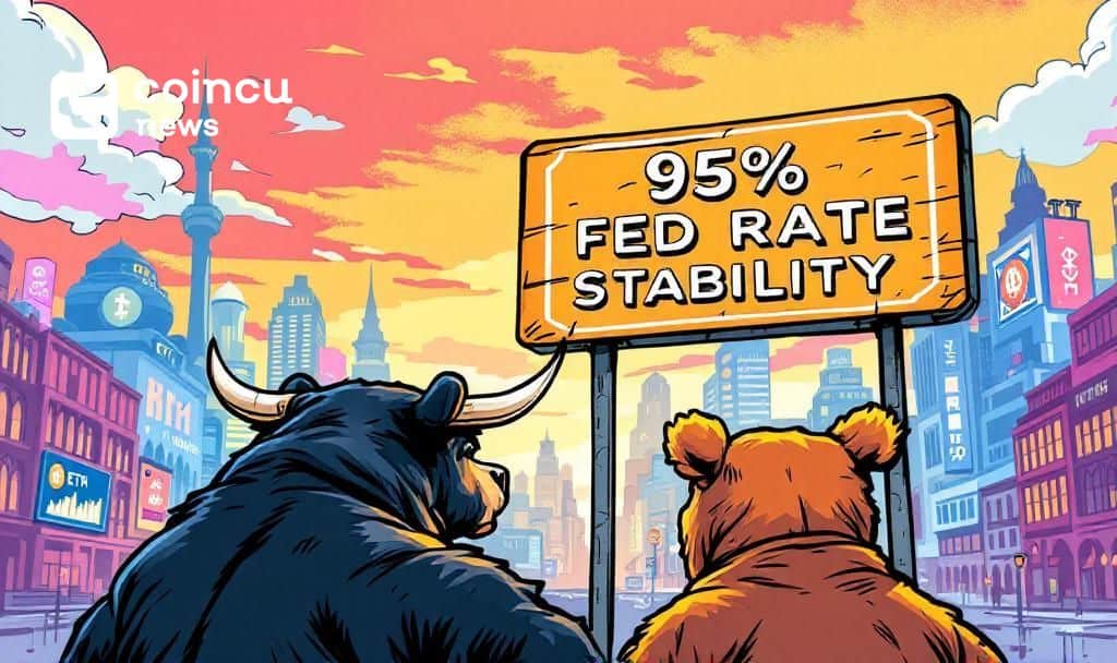 CME FedWatch Signals 95% Odds Rates Hold Steady in January