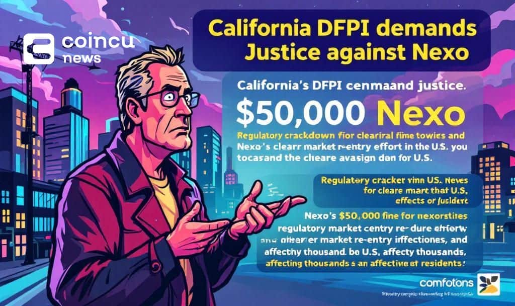 Nexo Faces $500,000 Fine: Compliance and Market Re-entry Challenges