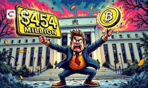 Massive Crypto Outflow Amidst Fed Policy Speculations