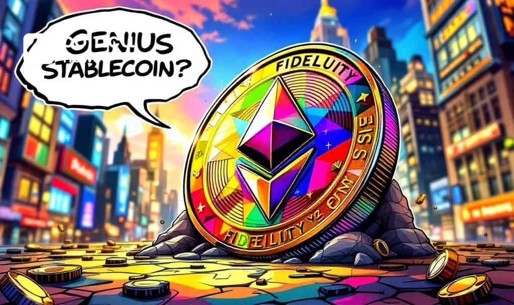 Fidelity's Alleged GENIUS-Compliant Stablecoin Plans Questioned