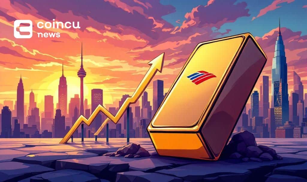 Bank of America Raises Gold Price Forecast to $6,000