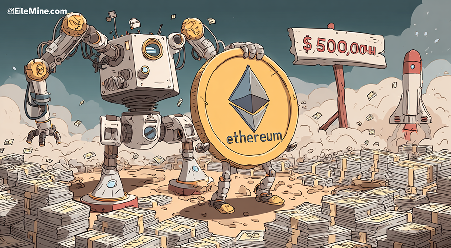 ETH Price Prediction as BitMine Doubles Down on $500 Million Staking Commitment