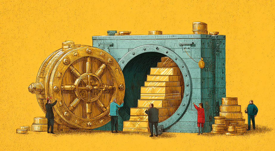 Tether Rivals Central Banks as Gold Buying Accelerates in 2025