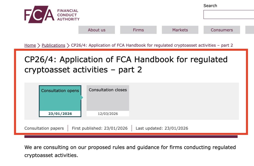 UK's FCA Seeks Feedback on Consumer Duty Rules for Crypto Firms 1 image 43
