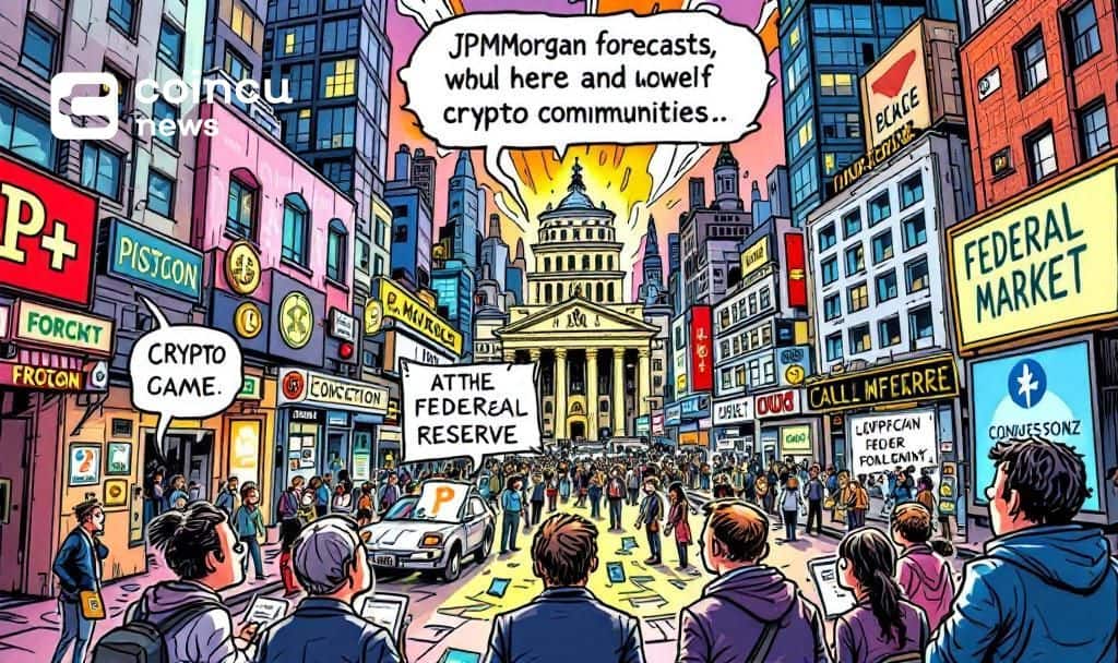 Conflicting Forecasts on Fed Rate Moves in 2026–2027 by JPMorgan