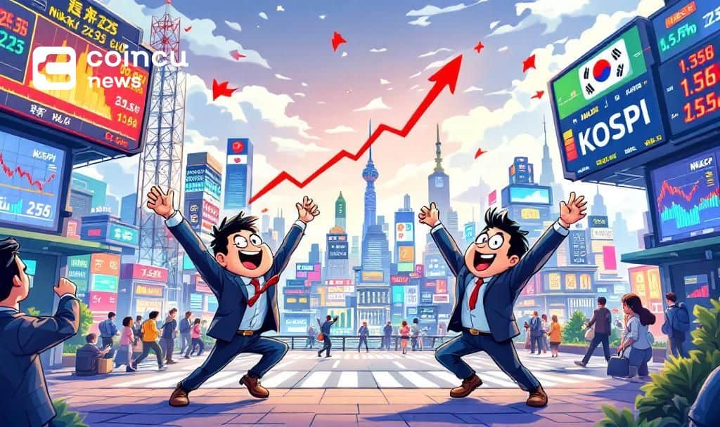 Nikkei and KOSPI Indices Rally on Chip Gains