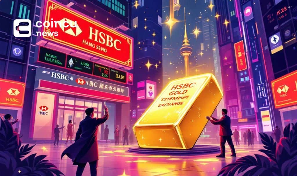 Hang Seng’s Gold ETF Set for Hong Kong Listing with Ethereum Tokenization
