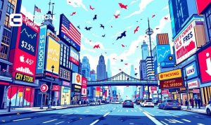 U.S. Stock Indices Reach Record Highs; Crypto Stocks Show Mixed Results