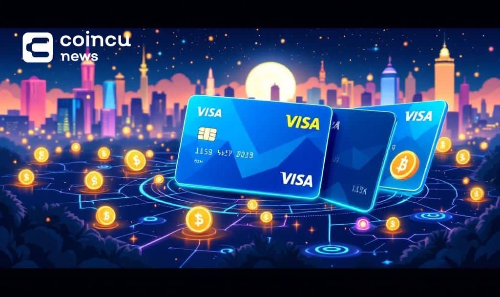 Visa Commands 90% of Crypto Card Market