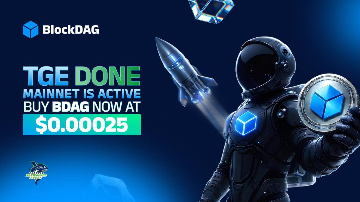 BlockDAG Mainnet and TGE Go Live Triggering Final Chance to Lock 200x Potential Over Solana and Chainlink 1 ZKP banner