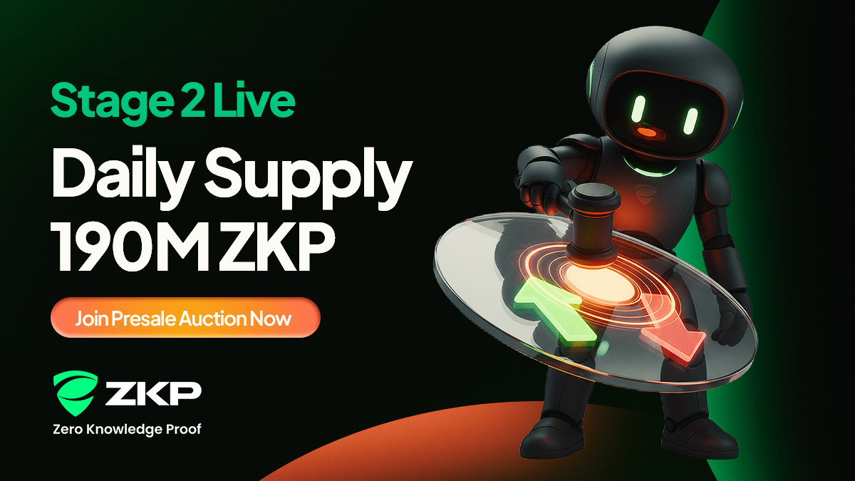 Just 6 Days Left: ZKP’s 190M Daily Supply Draws Stellar & Solana Holders’ Attention! 1 ZKP banner