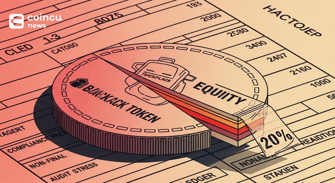 Backpack Token draws scrutiny on 20% equity staking plan 1 Backpack Token draws scrutiny on 20% equity staking plan