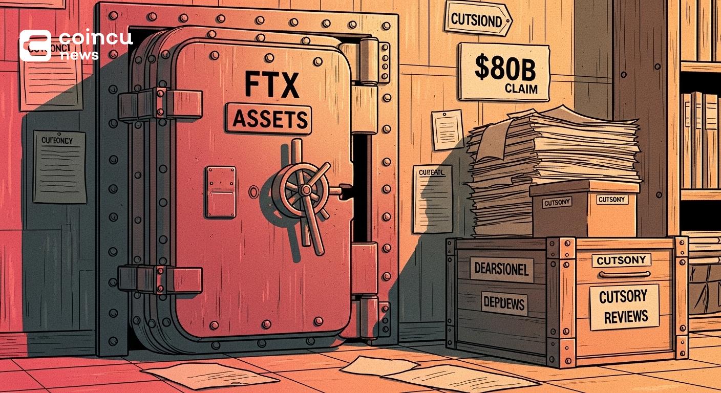 FTX assets assessed amid DOJ forfeiture, $80B claim