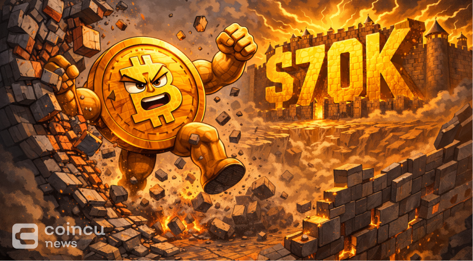 Bitcoin Channel Break Faces $70K Barrier