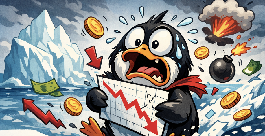 PENGU Bearish Bias Strengthens as Key Support Approaches: Could Price Fall to $0.00528 Level? 1 image 218