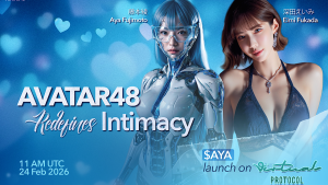 AVATAR48 Redefines Intimacy with $AYA Launch on Virtuals; Onboards Global Icon Eimi Fukada