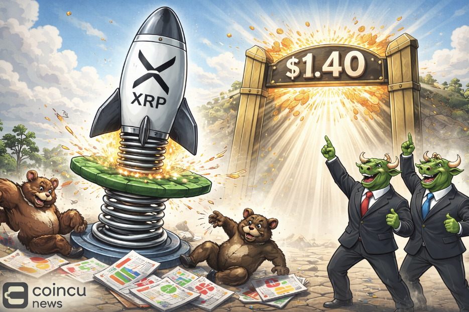 XRP Shows Early Recovery Signs as Key Support Targets a Break Above $1.40 1 image 286