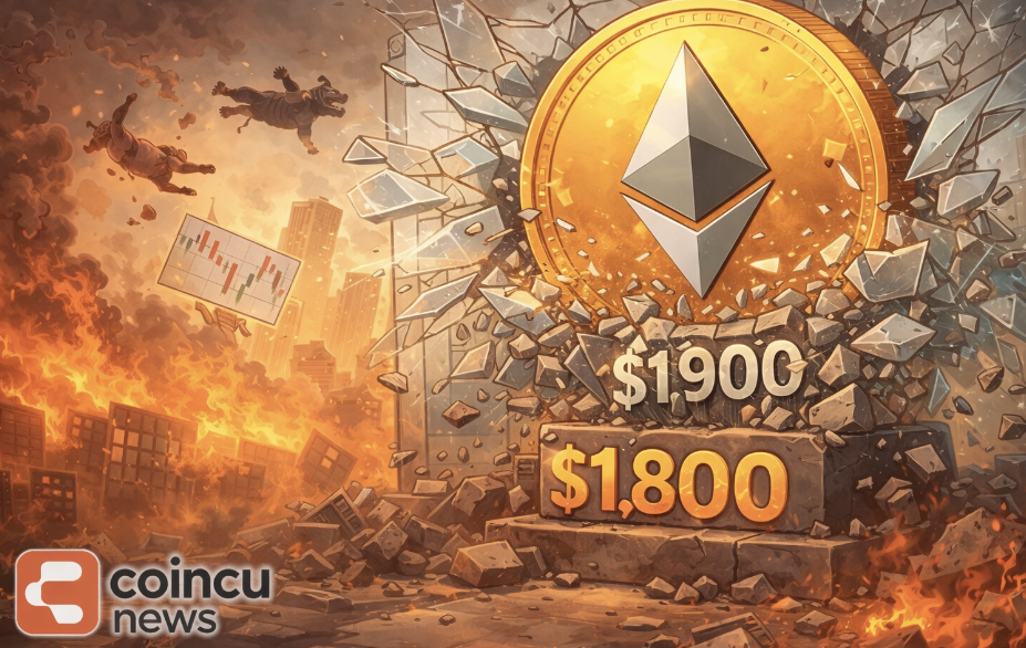Ethereum Falls Below $1,900 Support as $1,800 Becomes the Next Critical Level 1 image 339