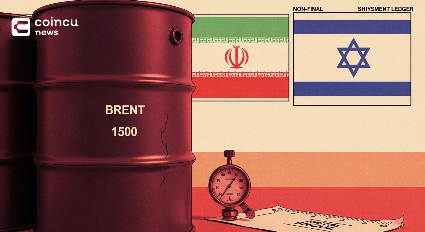 Brent crude swings, Iran-Israel risk dims June Fed cut odds 1 Brent crude swings, Iran-Israel risk dims June Fed cut odds