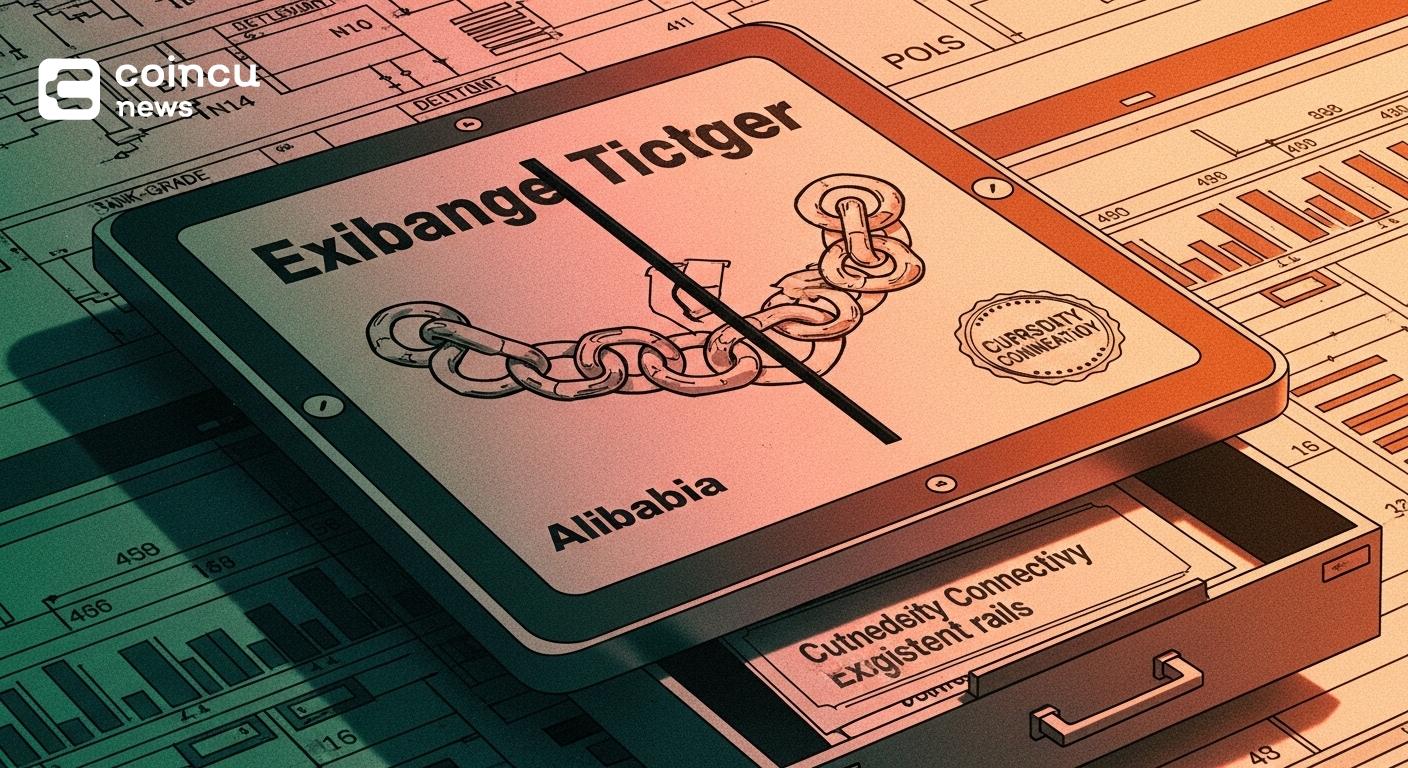 Alibaba rises as Token Hub taps JPM blockchain