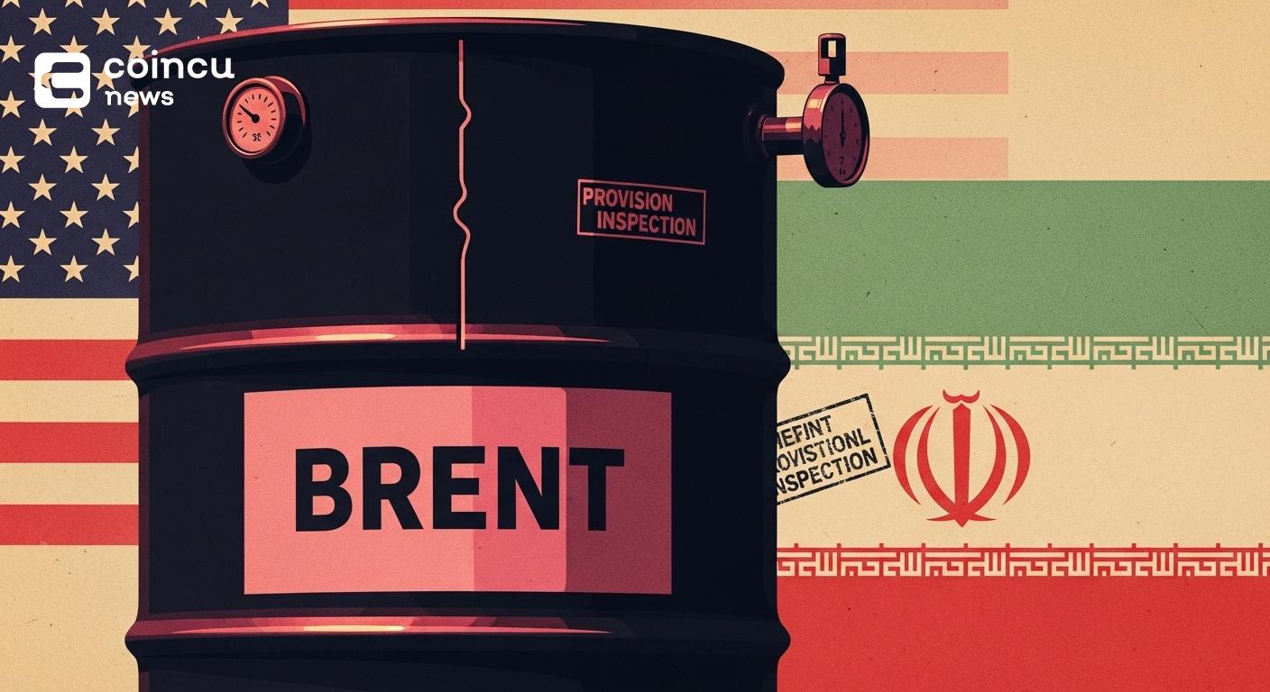 Brent crude steadies as U.S. mulls Iran oil-on-water relief