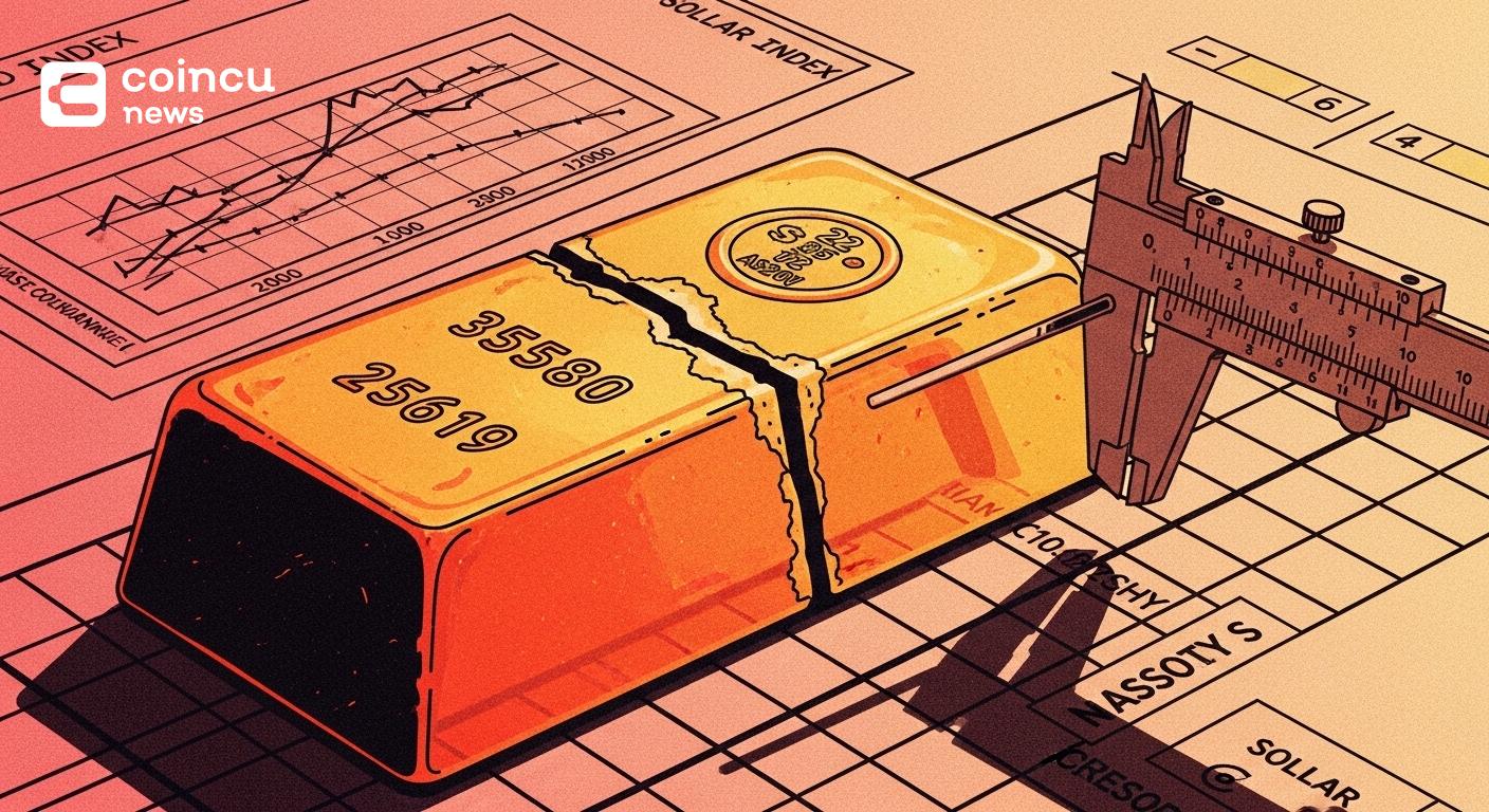 Gold falls as real yields rise, dollar strengthens