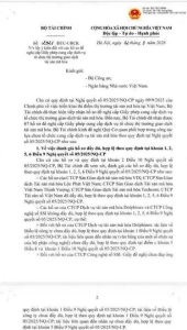 CLARIFYING LEGAL RUMORS SURROUNDING RESOLUTION 05/2025/NQ-CP