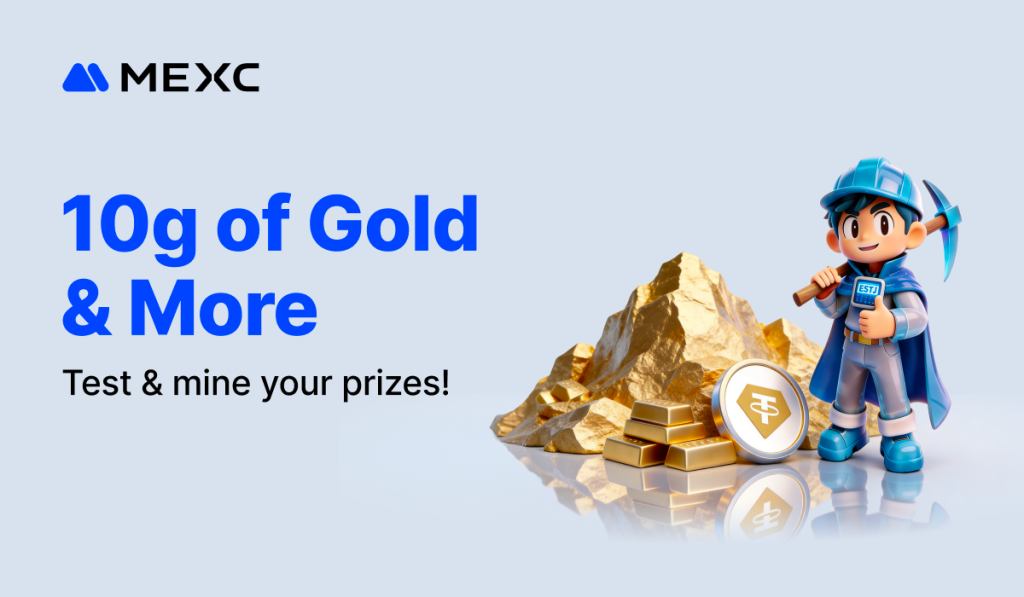 MEXC Launches Crypto Persona Test Event, Users Can Win Up to 10g of Gold 1 MEXC Launches Crypto Persona Test Event, Users Can Win Up to 10g of Gold