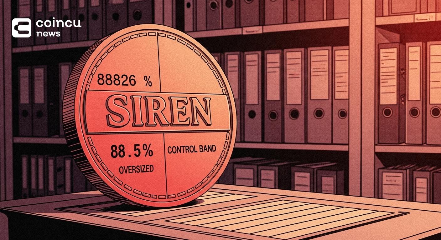 SIREN trades as on-chain checks cite 88.5% control