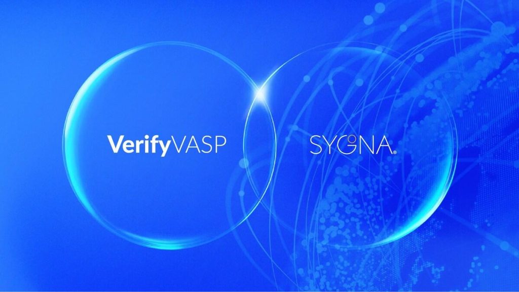 VerifyVASP acquires Sygna, consolidating the global Travel Rule network 1 VerifyVASP acquires Sygna, consolidating the global Travel Rule network