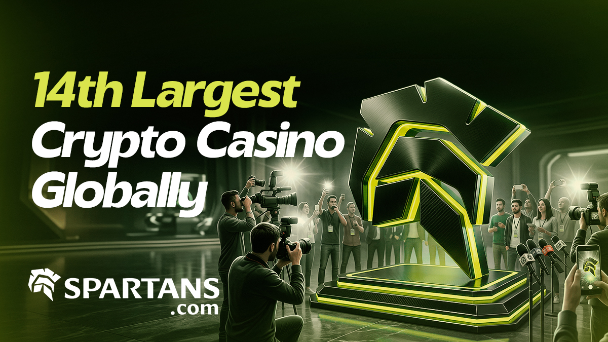Spartans Reaches 14th Largest Crypto Casino In Record Time While Roobet and Ladbrokes Are Stuck In The Shadow 1 Spartans Reaches 14th Largest Crypto Casino In Record Time While Roobet and Ladbrokes Are Stuck In The Shadow image 1