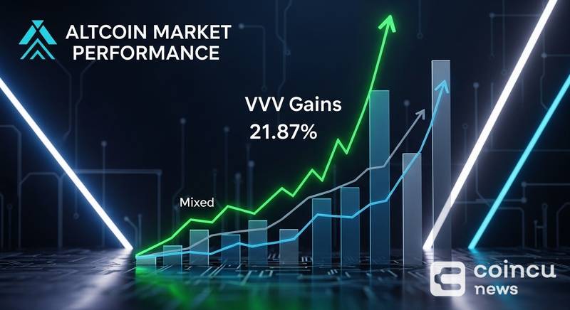 Delphi Digital: Altcoin Market Mixed as VVV Gains 21.87%