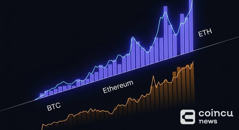 Ethereum-Bitcoin Price Ratio Rebounds as Crypto Market Activity Picks Up