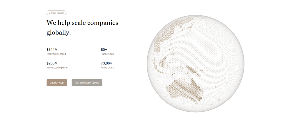 What Is USD.AI (CHIP)? How the AI-Credit Protocol Works 2 Homepage capture from USD.AI Official Website