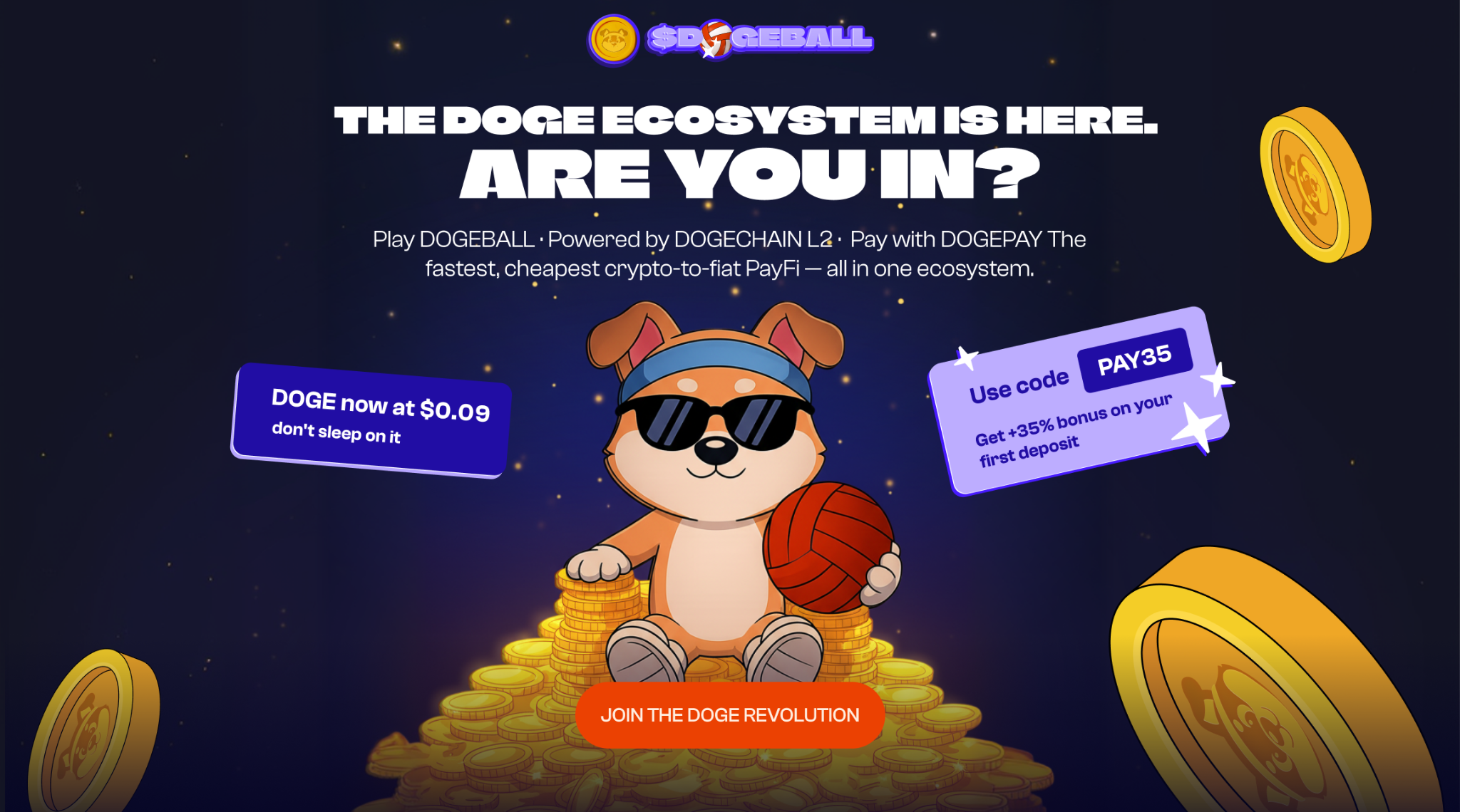Last Chance for the Best Crypto to Buy Now: DOGEBALL 4-Month Presale Closing Soon