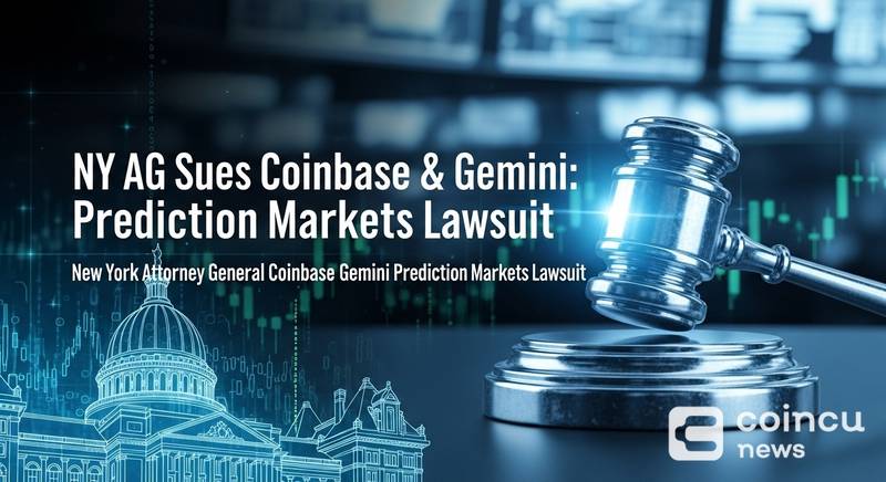New York AG Sues Coinbase and Gemini Over Prediction Markets