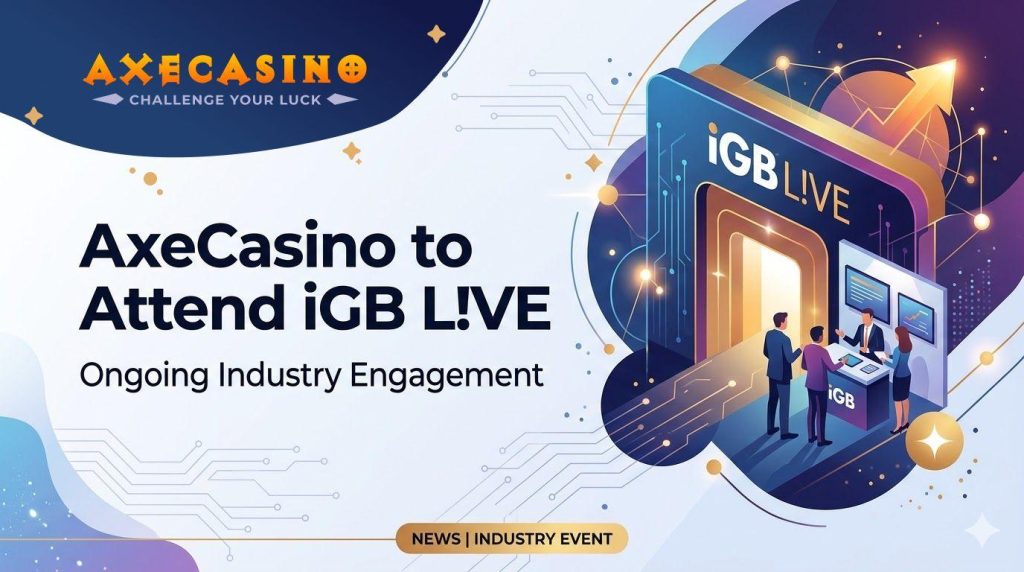 AxeCasino to Attend iGB L!VE 2026 Following Front-End Update Focused on Usability and Cross-Device Performance 1 AxeCasino to Attend iGB L!VE 2026 Following Front-End Update Focused on Usability and Cross-Device Performance