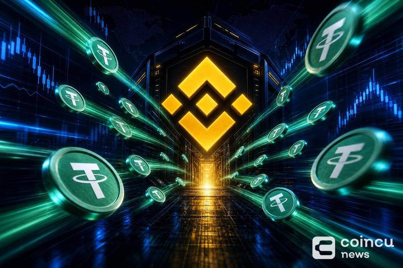 Binance Records $40.7M Net USDT Outflows in One Hour
