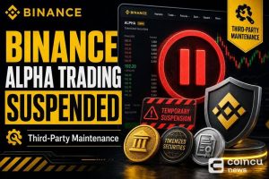 Binance Suspends Alpha Tokenized Securities Trading During Third-Party Maintenance