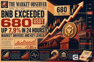 BNB Exceeded 680 USDT, Up 7.9% in 24 Hours: Market Drivers and Key Levels