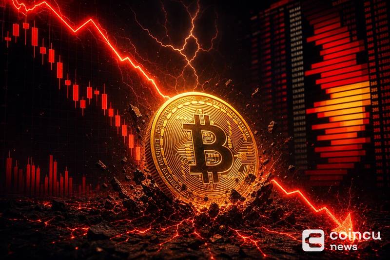 BTC Long Liquidations Could Reach $796M Below $76,460
