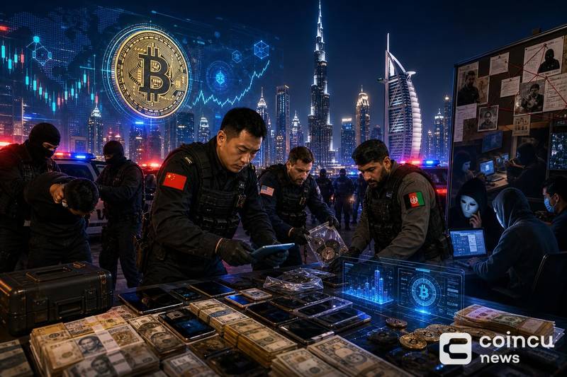 Dubai Crypto Investment Scam Crackdown by Chinese, U.S. and Afghan Police