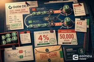 Gate DEX Launches Dual-Chain USDD Staking Campaign With 4% Yield, 50,000 USDD Rewards