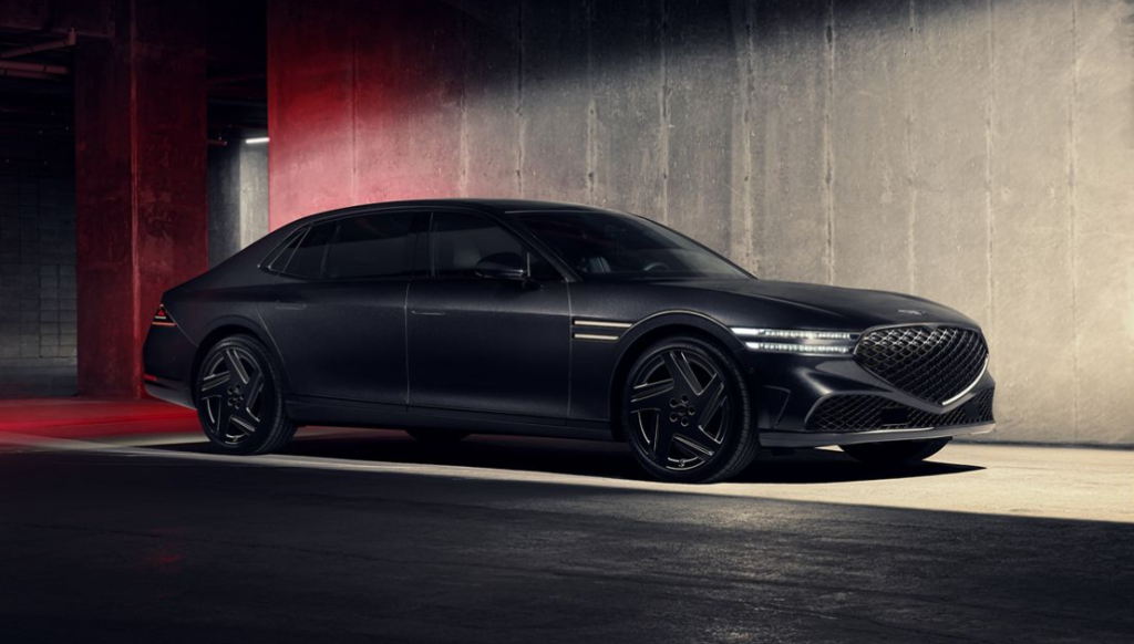 What 1 Bitcoin Can Buy in 2026: 10 Luxury Cars Compared 6 Official Genesis G90 product-page screenshot checked on May 6, 2026, included as a real-vehicle reference for the first clear model in this list that moves beyond the 1 BTC line.