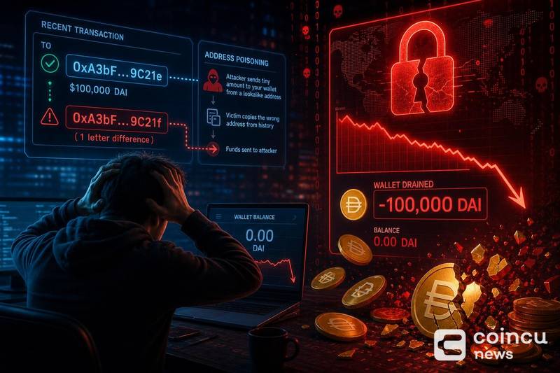 Address Poisoning Attack Leads to 100,000 DAI Loss, GoPlus Security Says