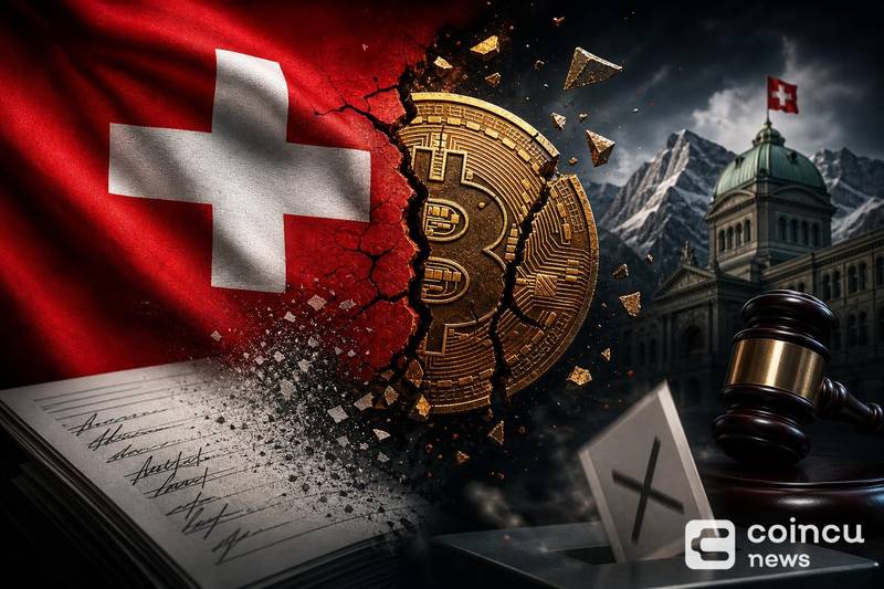 Swiss Bitcoin Reserve Proposal Fails After Missing Signature Threshold