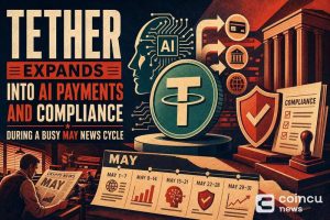 Tether Expands Into AI, Payments, and Compliance During a Busy May News Cycle