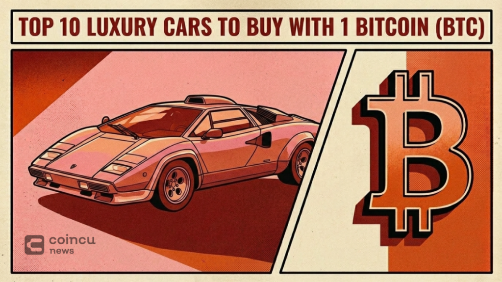 What 1 Bitcoin Can Buy in 2026: 10 Luxury Cars Compared
